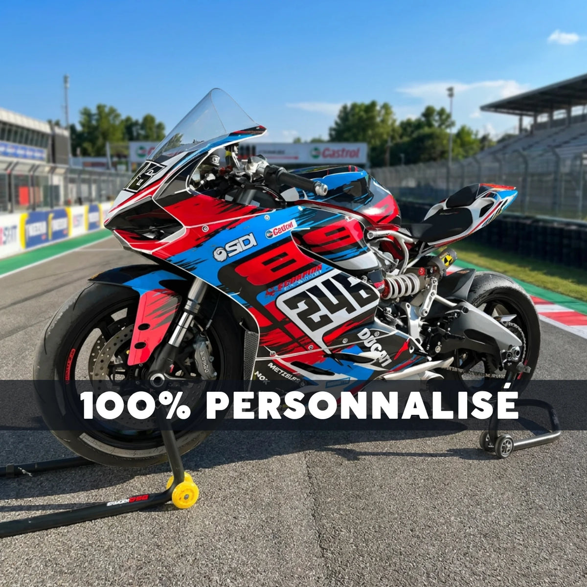 Kit gráfico SPORTIVE 100% personalizado
