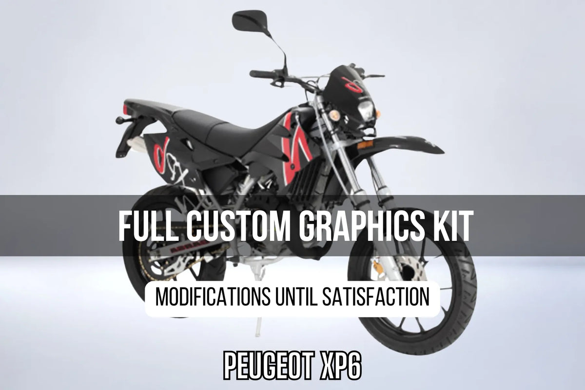 Kit gráfico PEUGEOT XP6 100% personalizado