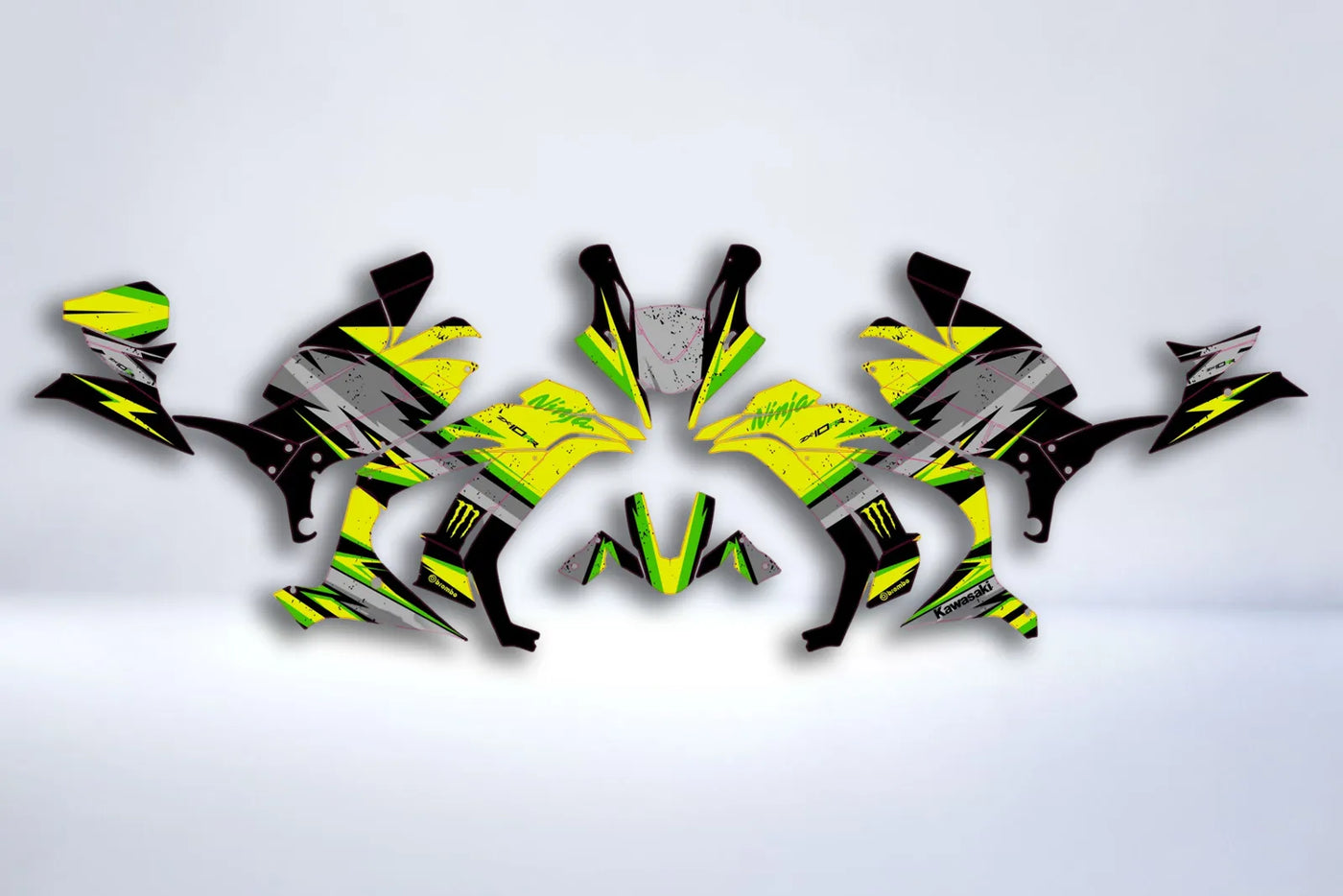Kit Déco LIME - KAWASAKI ZX-10R 2016-2020