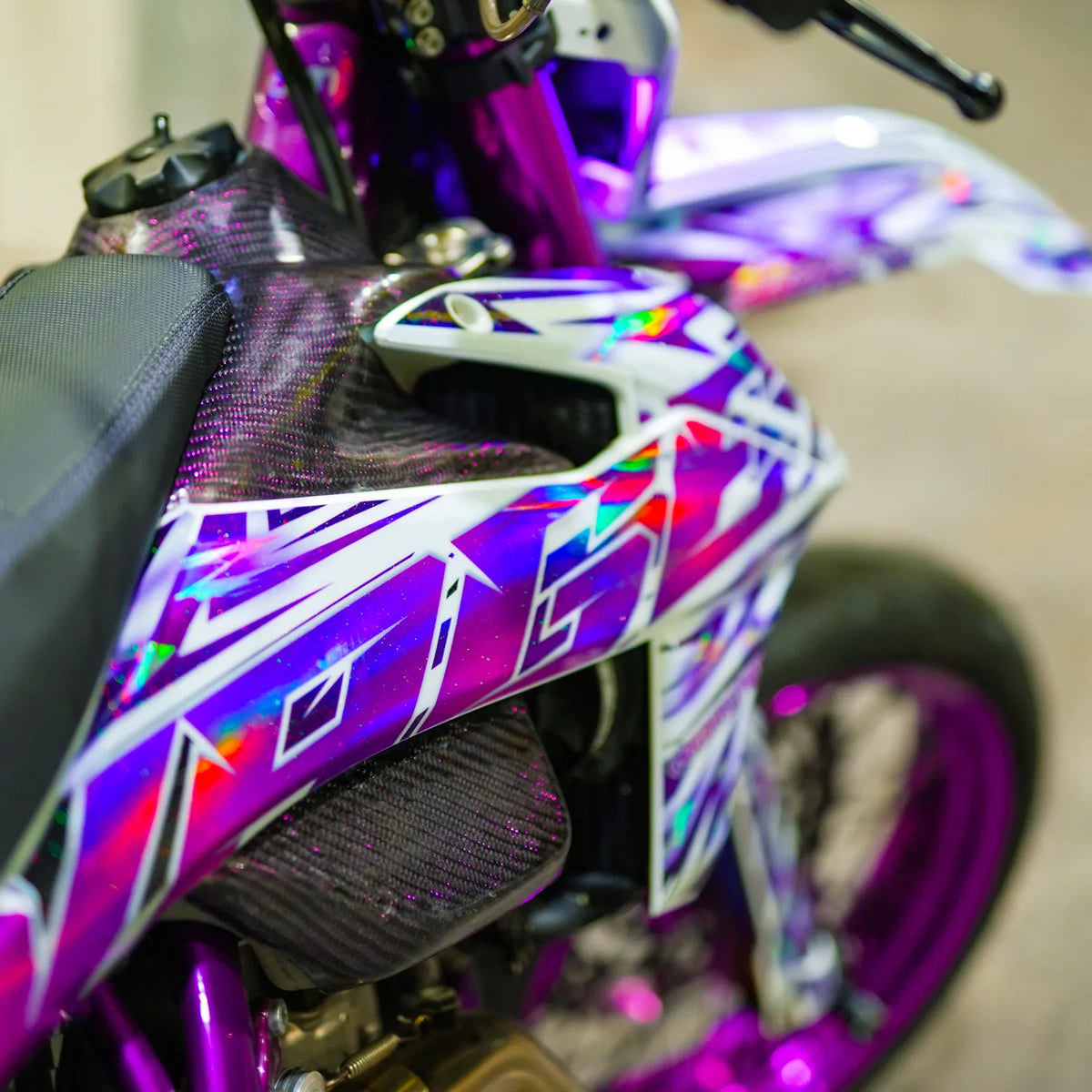 Kit gráfico SUPERMOTARD / ENDURO / MOTOCROSS 100% personalizado