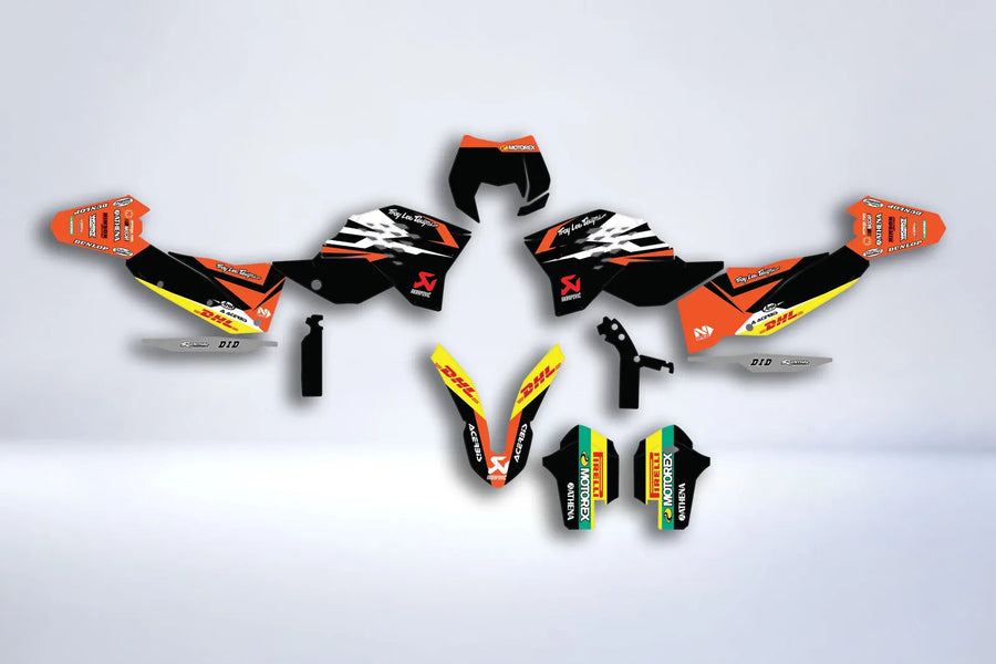 Dekor-Kit KTM EXC EXC-F SX SX-F 2007-2011 - DHL #3