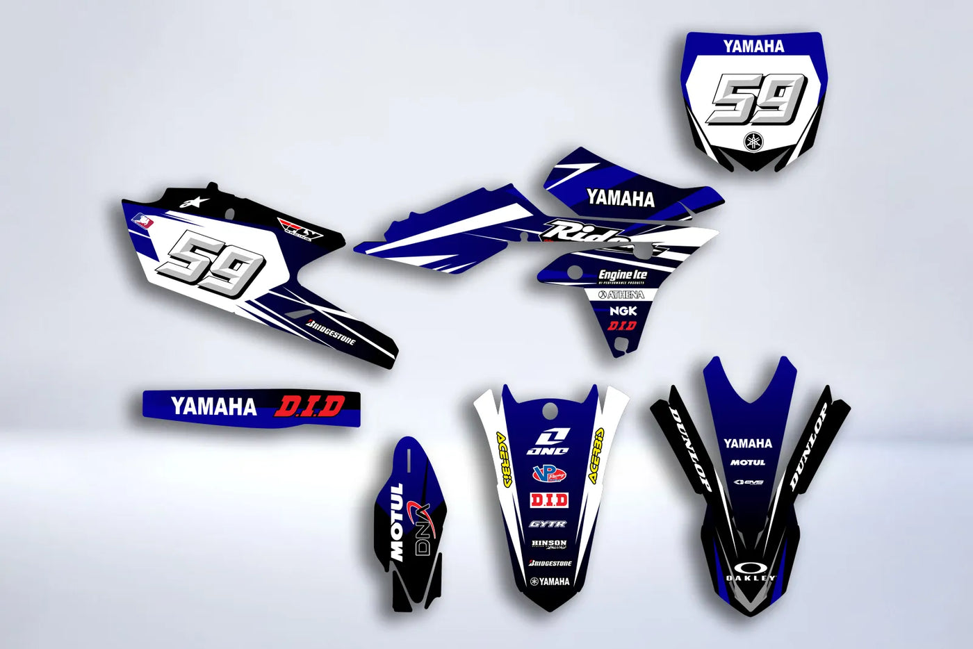 Kit Déco Yamaha YZF 250-450 2014-2017 - RIDE