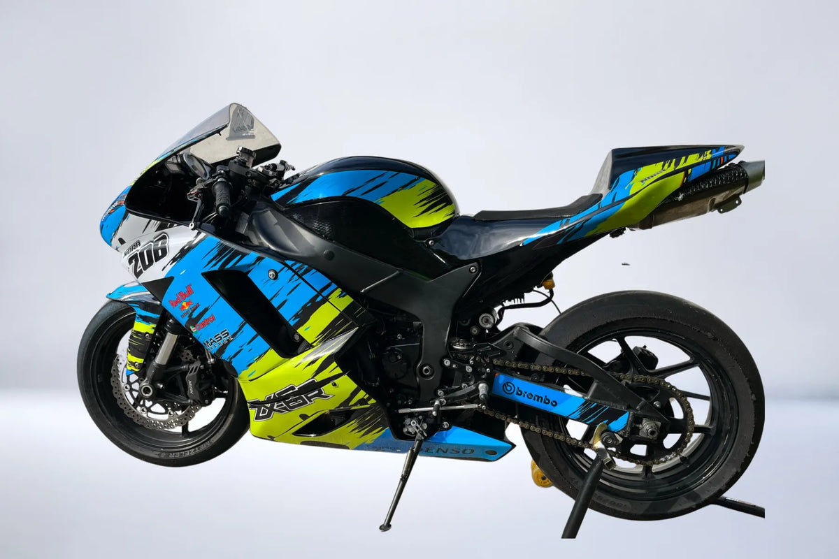 Kit Déco Kawasaki NINJA ZX-6R 2007-2008 - SCRATCH