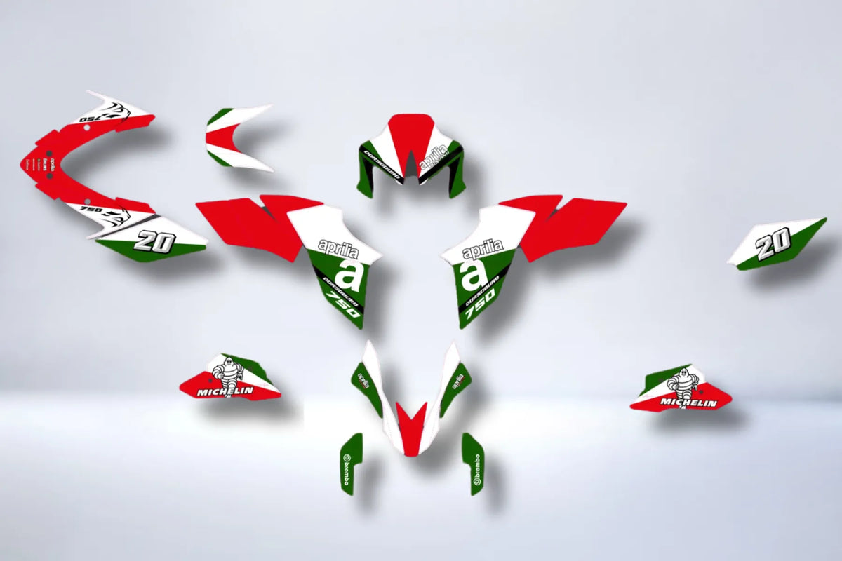 Kit Déco Aprilia Dorsoduro 750 / 900 / 1200 - ITALIA