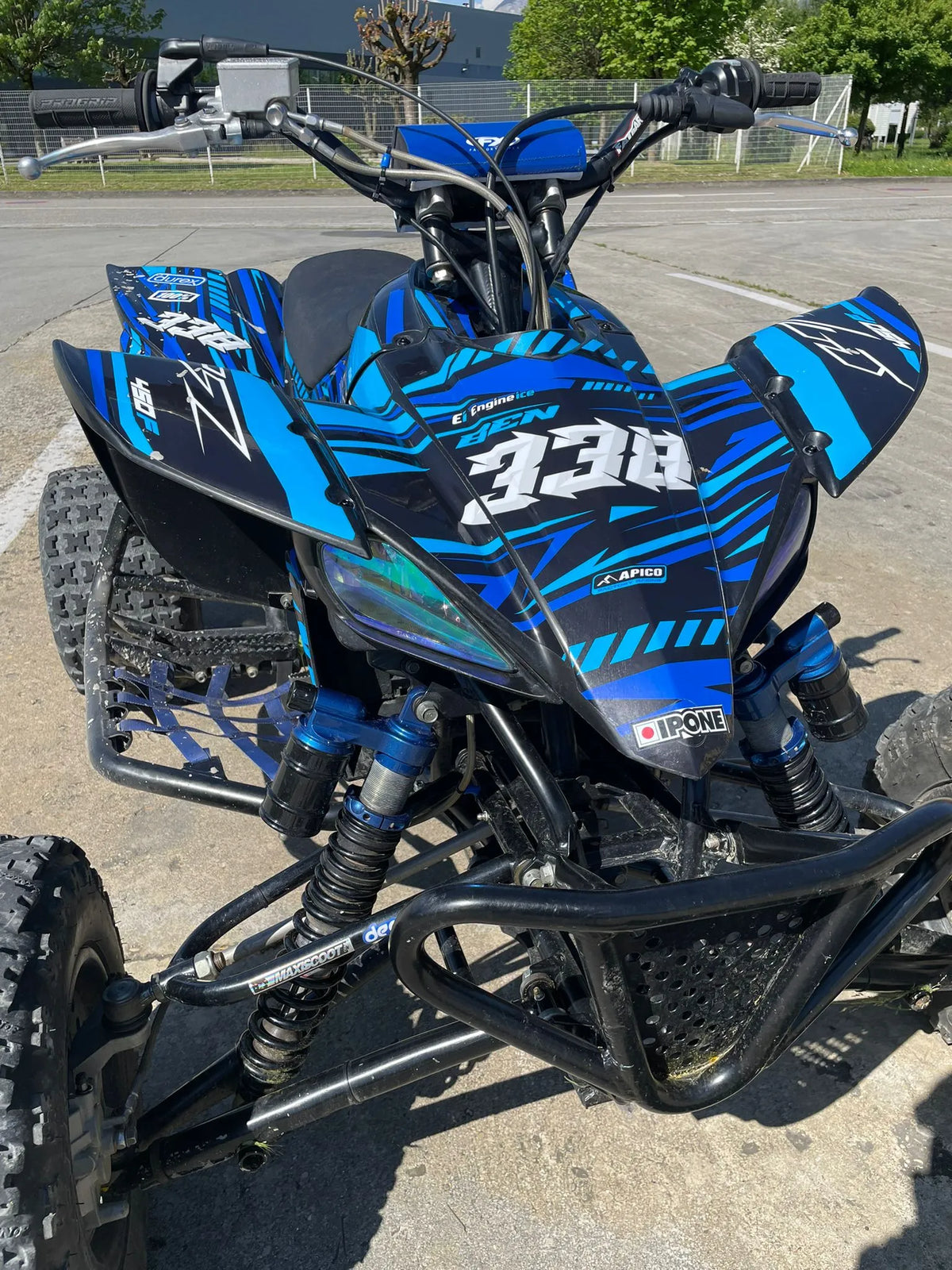 Kit Déco Yamaha YFZ 450 R RAPTOR 2004-2008 (Ultra Complet) - SHARP
