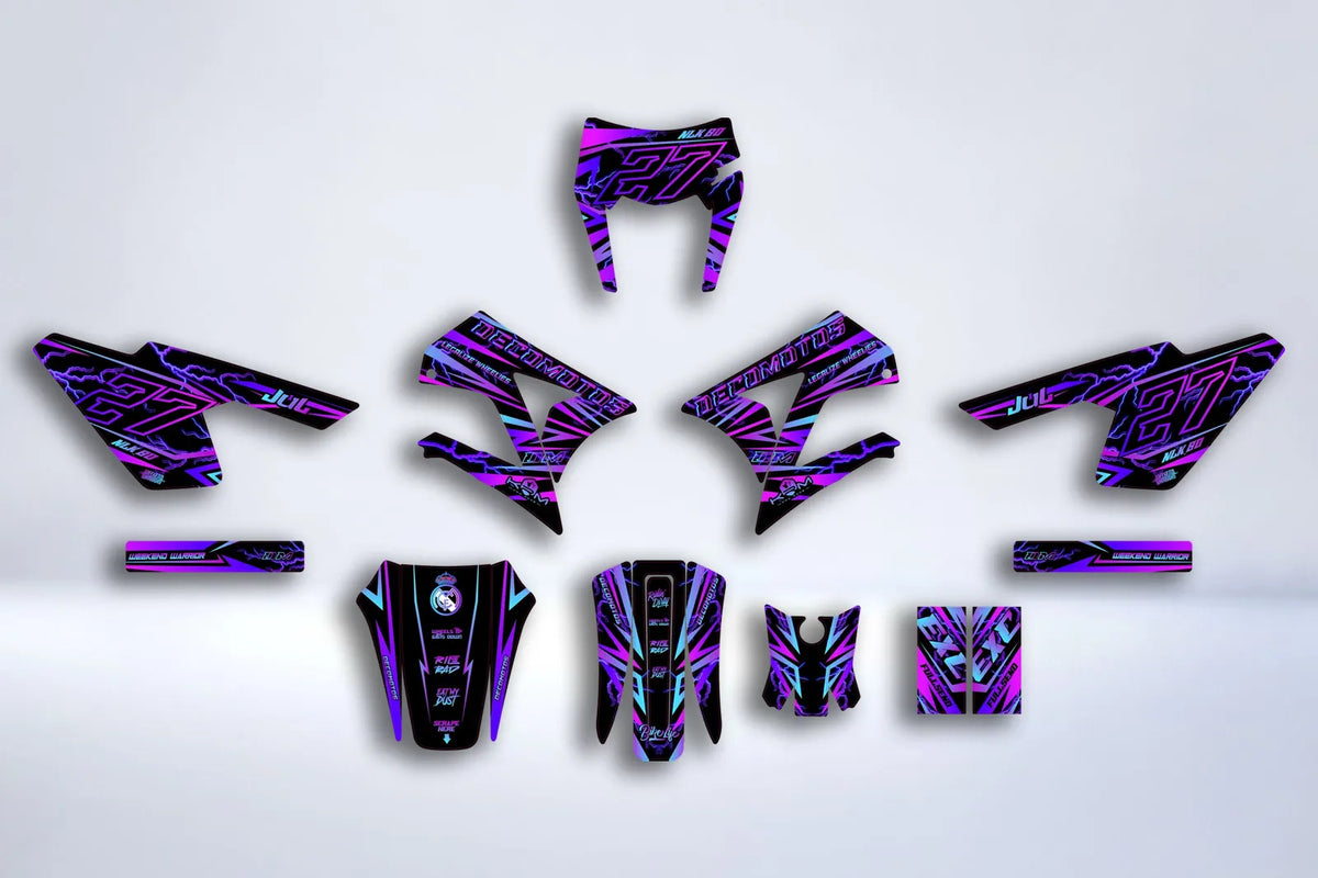 graphics kit GILERA SMT / RCR FRONT 2011 - STELLAR BLUE