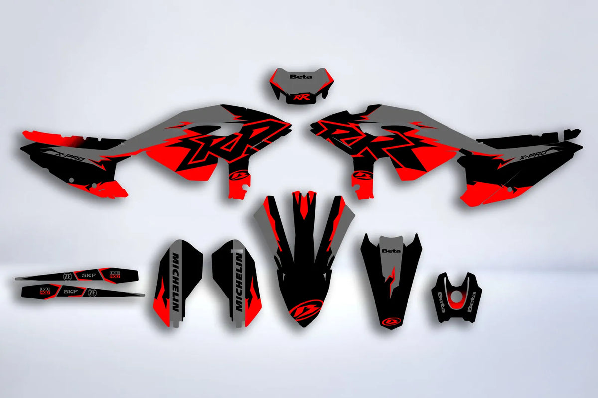 Beta RR X-PRO 2025 graphics kit - RED