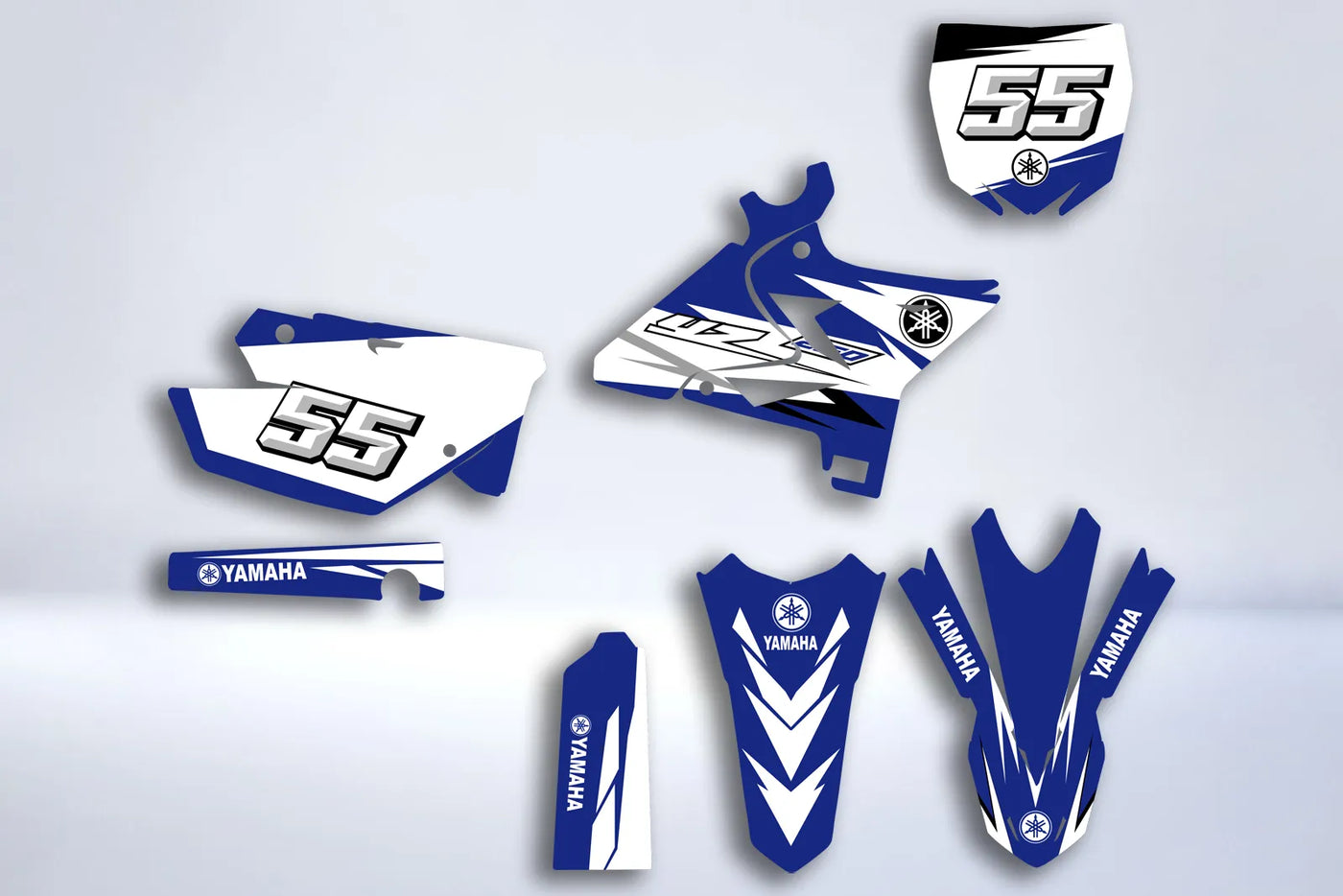 Kit déco YAMAHA YZ 125-250 2002-2020 - UFO RESTYLE ORIGINE V2