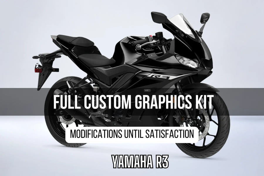 Kit grafiche YAMAHA YZF R3 100% personalizzato