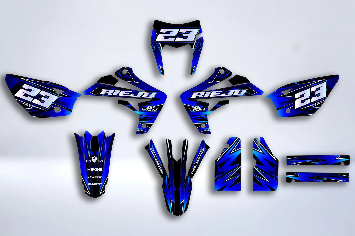 Dekor-Kit RIEJU MRT 2009-2021 - DEEP BLUE