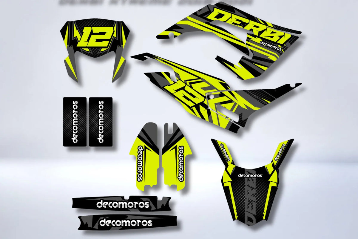 Dekor-Kit DERBI X-TREME / RACING 2018-2024 - VEKTOR