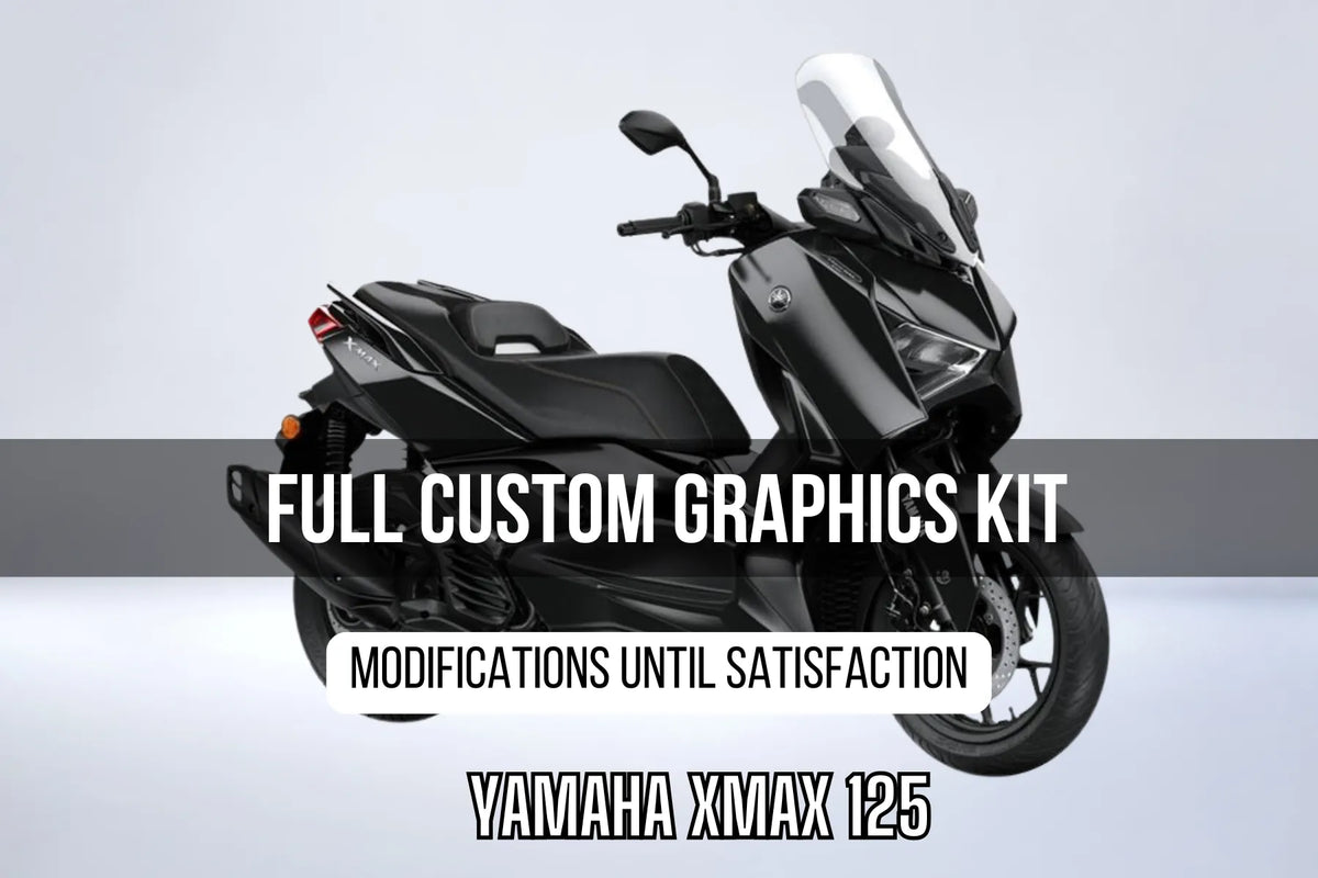 kit gráfico YAMAHA XMAX 125 100% personalizado