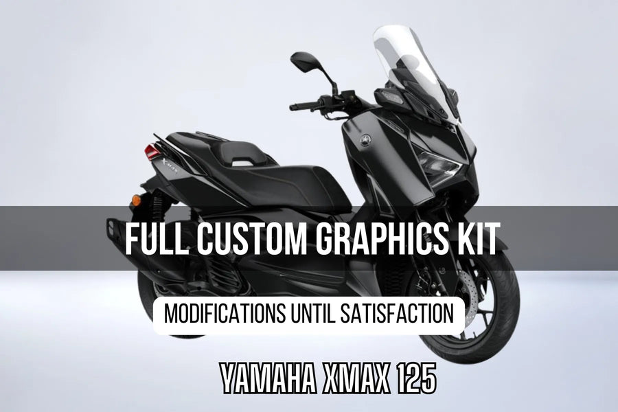 Kit grafiche Yamaha XMAX 125 100% personalizzato
