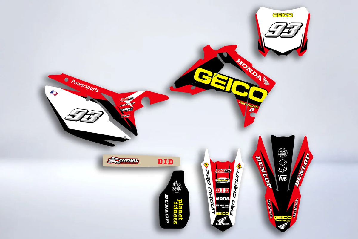 Kit déco HONDA CRF 250-450 2013-2016 - GEICO