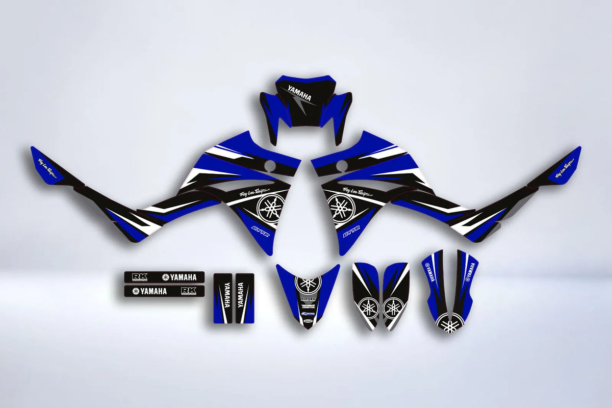 Kit déco YAMAHA XT 660 AVANT 2006 BLUE STYLE