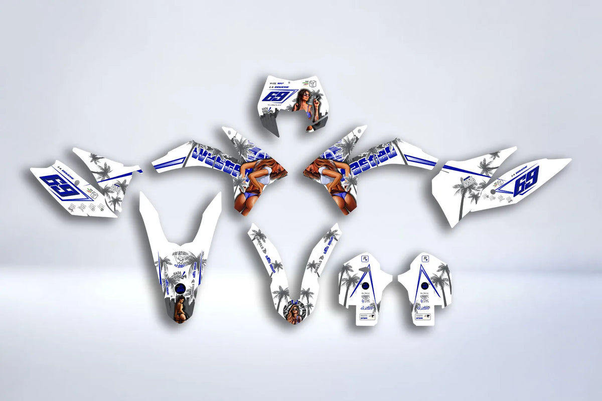 KTM EXC EXC-F SX SX-F 2011-2013 graphics kit - LOS SANTOS