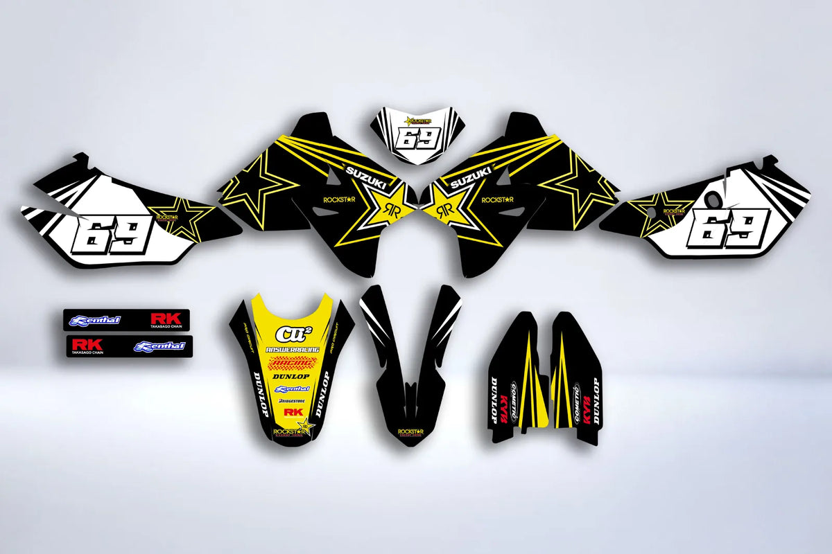 kit grafiche SUZUKI DRZ 400 - ROCKSTAR #4