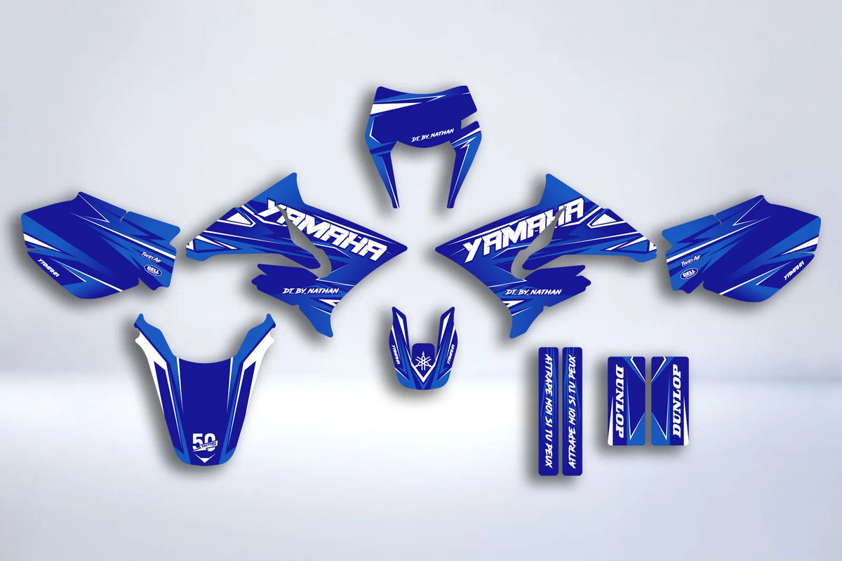 Kit de decoración Yamaha DT 50 2003-2020 - AZUL