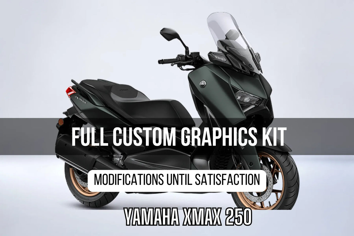 YAMAHA XMAX 250 Deco Kit 100% custom