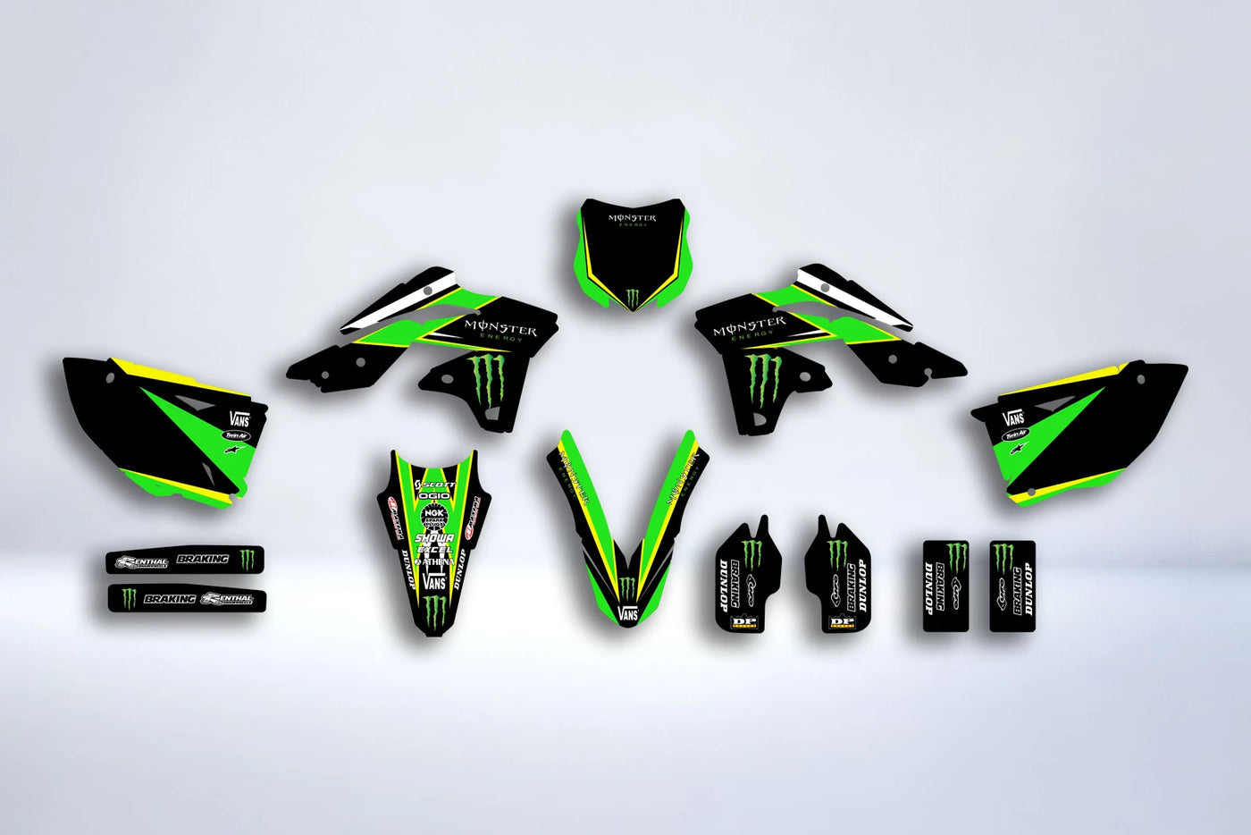Kit Déco KAWASAKI KXF 250 2013-2016 - MONSTER #3