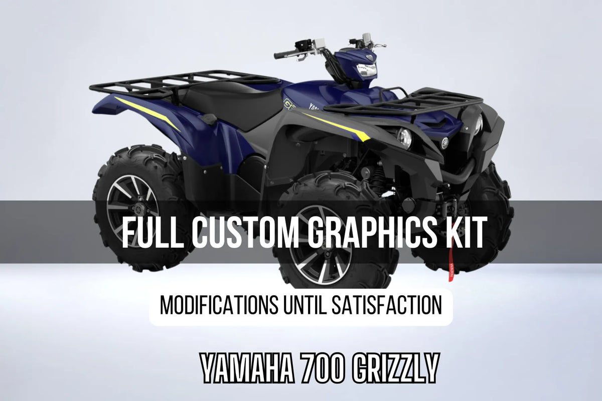 Kit Déco YAMAHA 700 GRIZZLY 100% personnalisé