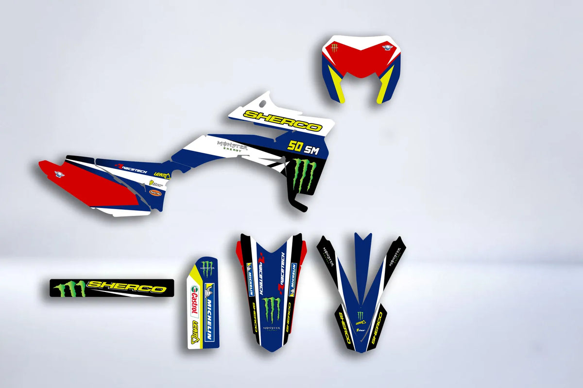kit gráfico Sherco SE-R SM-R 50cc - MONSTER