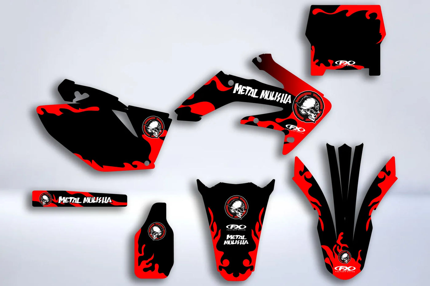 Kit déco HONDA CRF 250 2004-2009 - METAL MULISHA