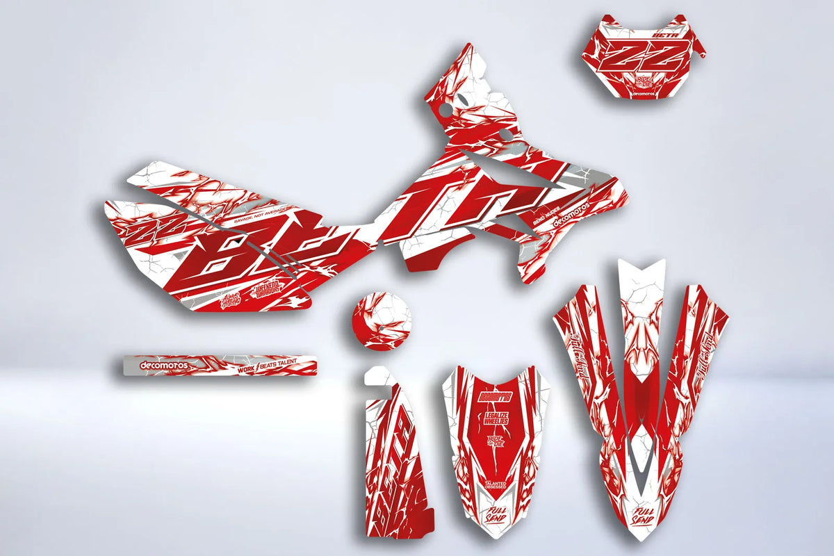 Kit Déco Beta 50 RR 2011-2020 -CRIMSON