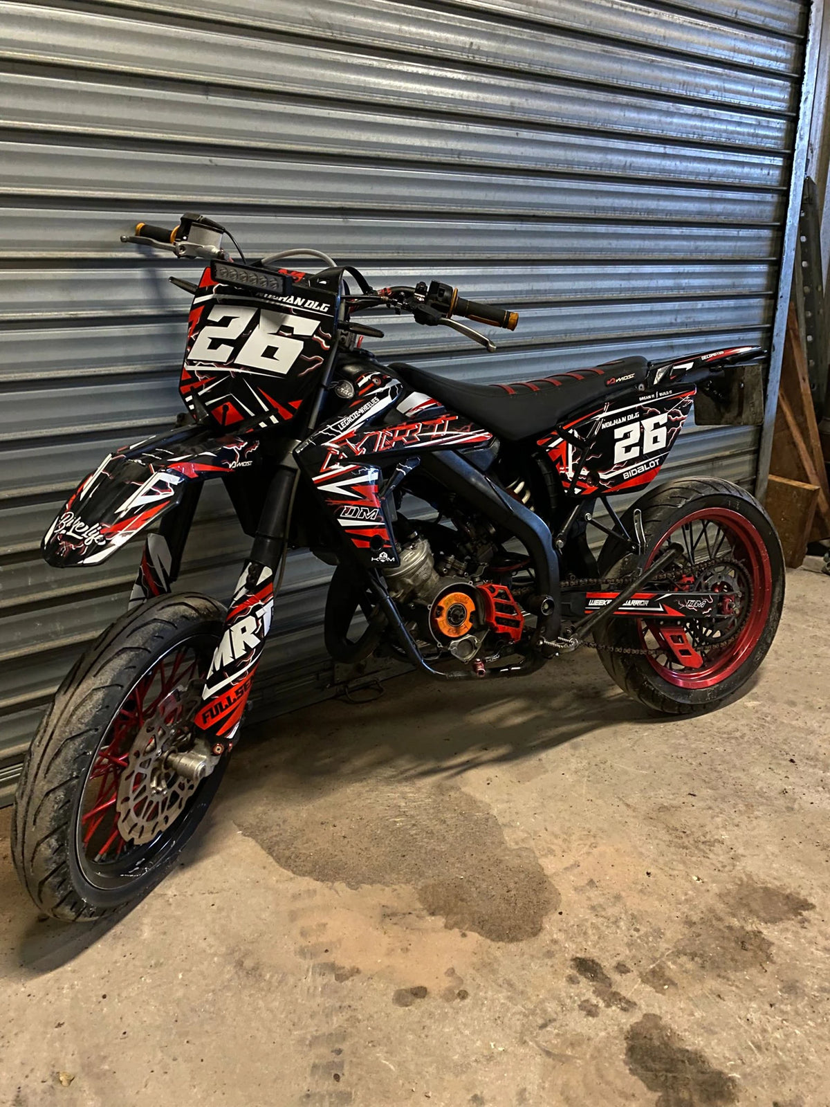 Graphics kit RIEJU MRT 2009-2021 - STELLAR RED