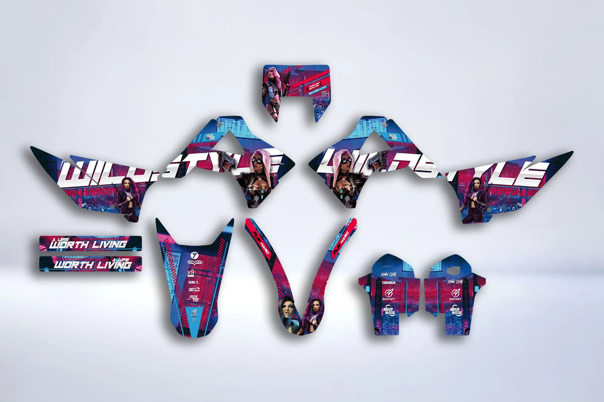 graphics kit GasGas EC EC-F 2010-2011 - NIGHT