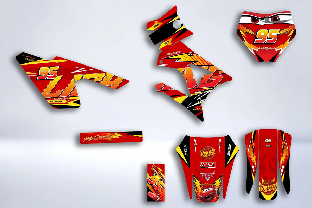 Kit Déco GILERA SMT / RCR AVANT 2011 - LIGHTNING