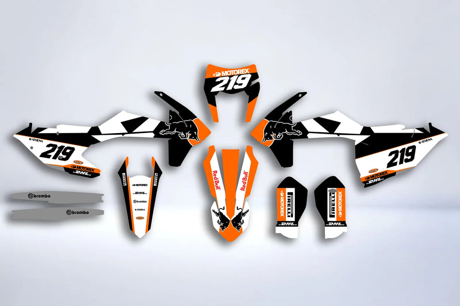 Dekor-Kit KTM EXC EXC-F SX SX-F 2016-2019 - ELEGANT