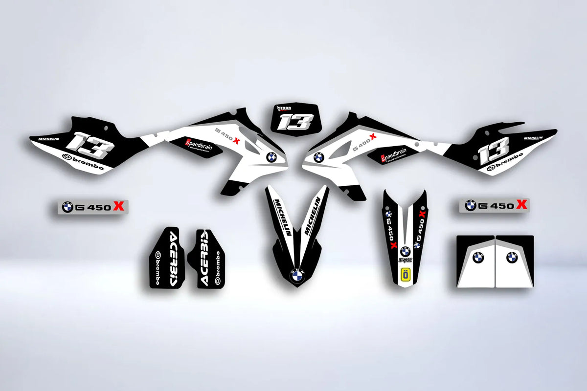 kit grafiche BMW G 450 X - BMWHITE
