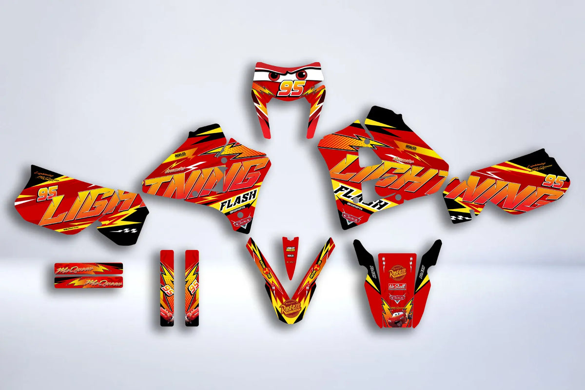 Kit Déco Yamaha DTR 125 1992-2003 - LIGHTNING