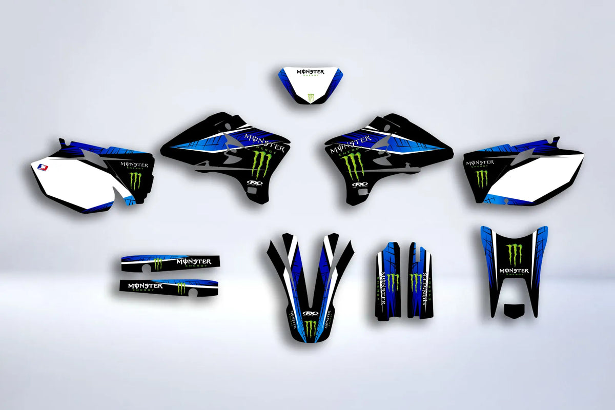 Dekorationsset YAMAHA WRF WR 250-450 2003-2006 - MONSTER #2