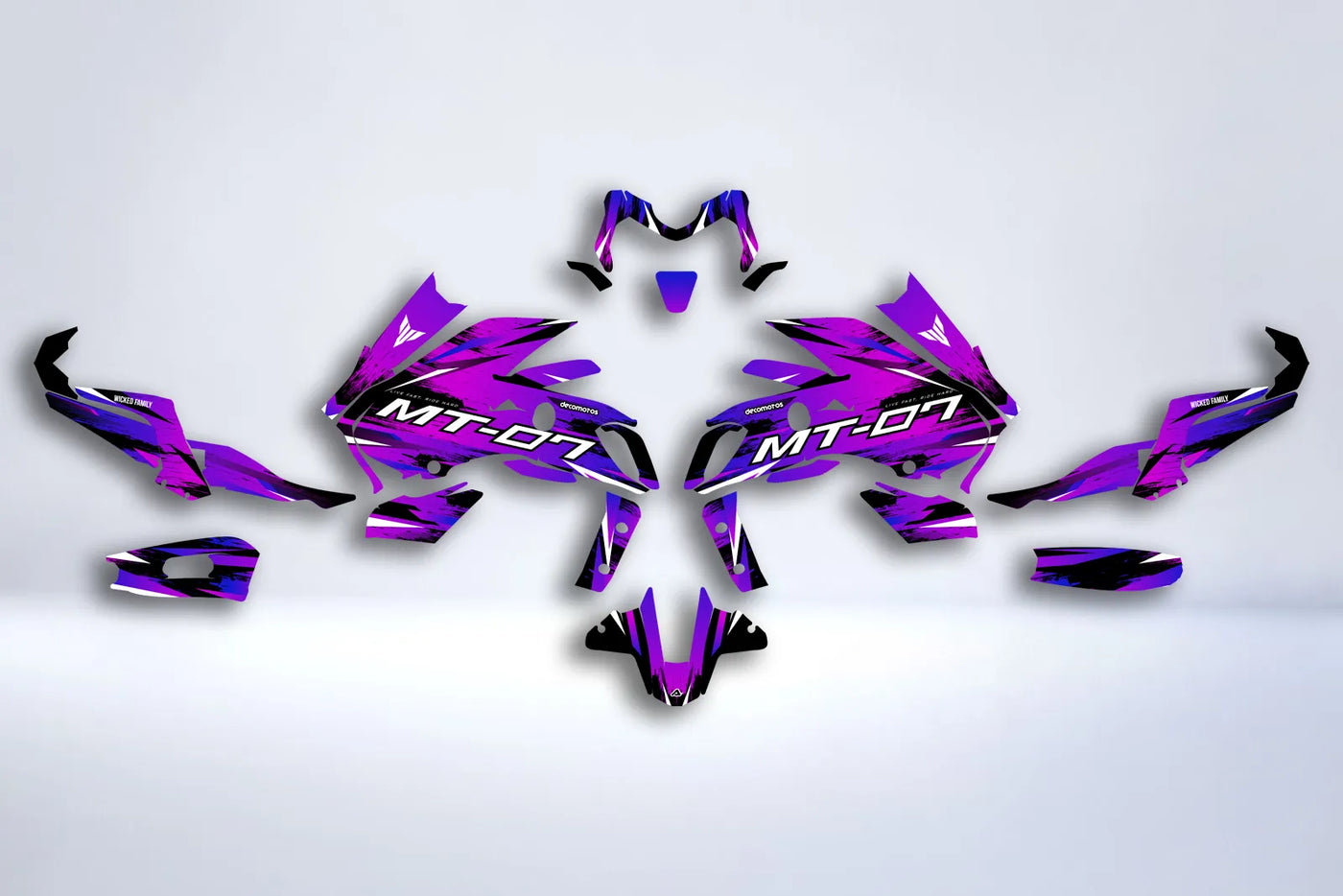 Kit Déco Yamaha MT 07 2018-2020 - PURPLE