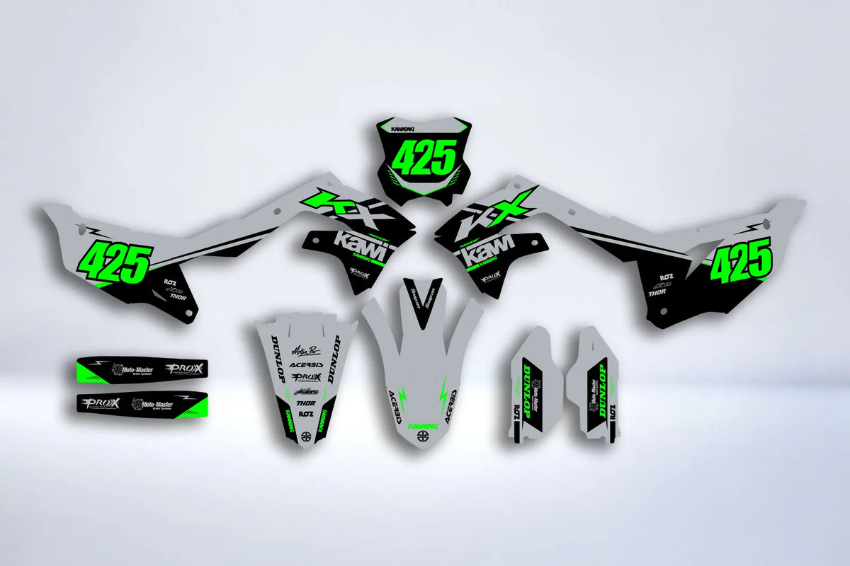 Dekor-Kit Kawasaki KXF 250 2021-2024 & KXF 450 2019-2023 - Ignivex