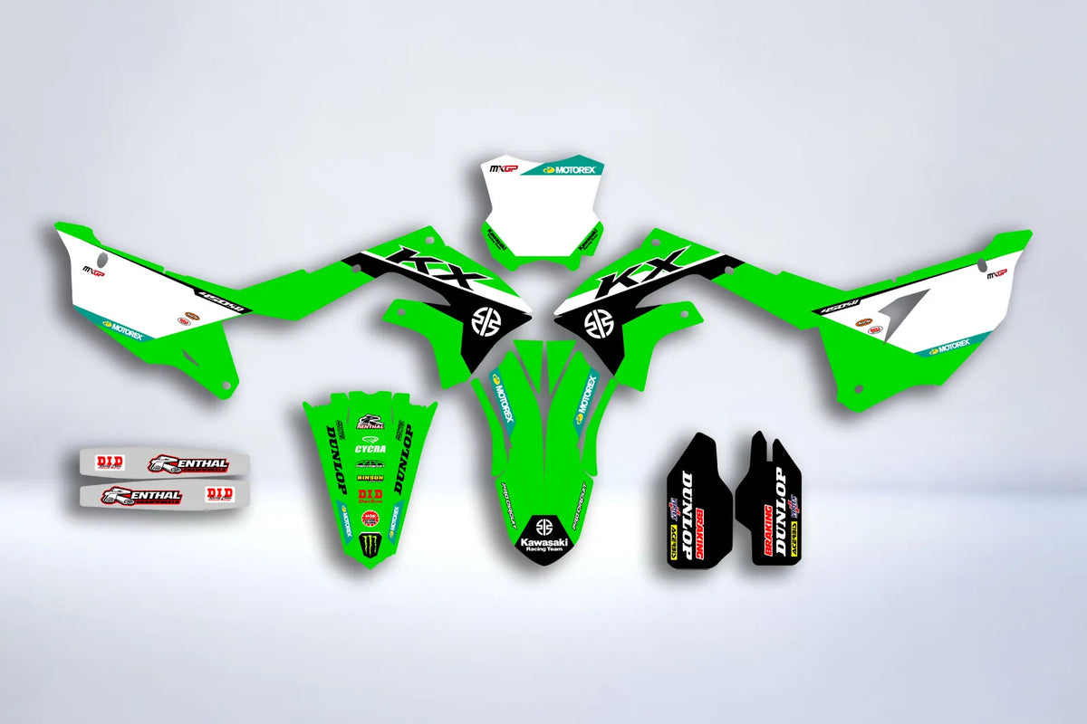 Kit Déco Kawasaki KXF 250 2021-2024 & KXF 450 2019-2023 - GOBLIN