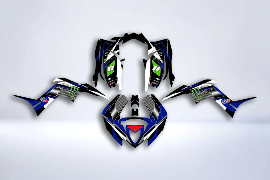 Dekor-Kit Yamaha RAPTOR 90 2016-2021 - MONSTER