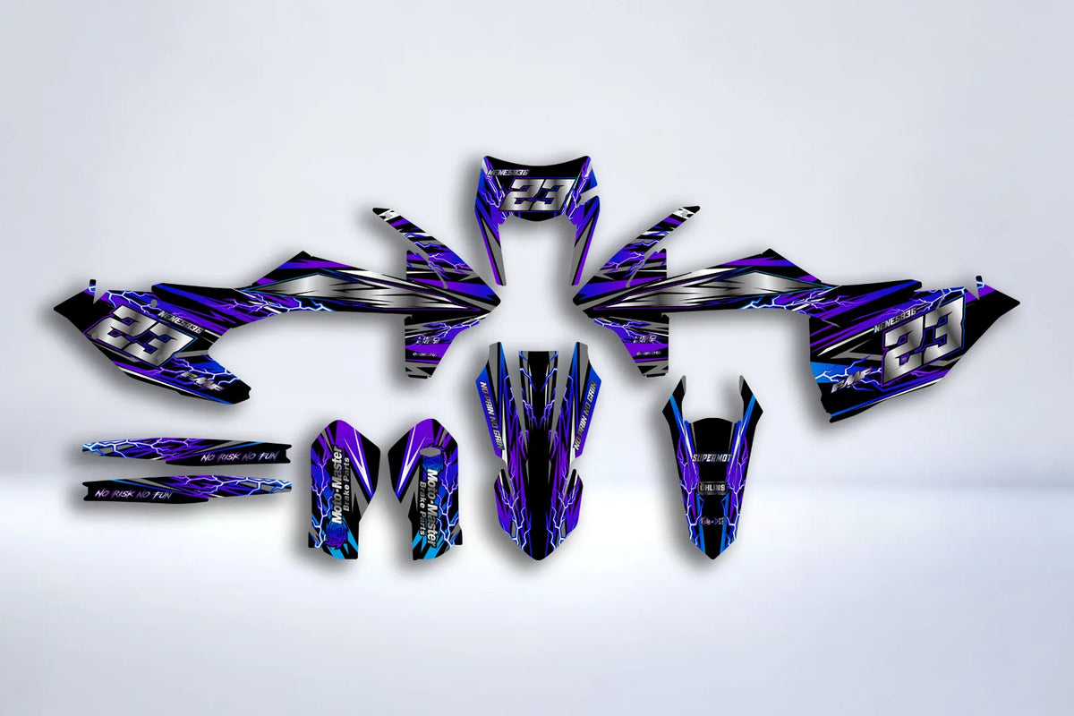 Graphics kit KTM EXC EXC-F SX SX-F 2016-2019 - CLASSY