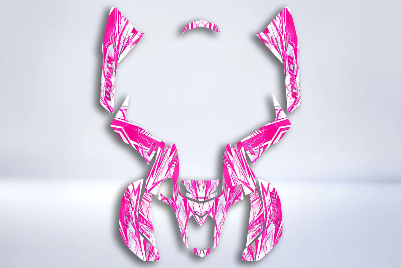 Dekor-Kit KYMCO MAXXER 300 2004-2017 - PINKLASH