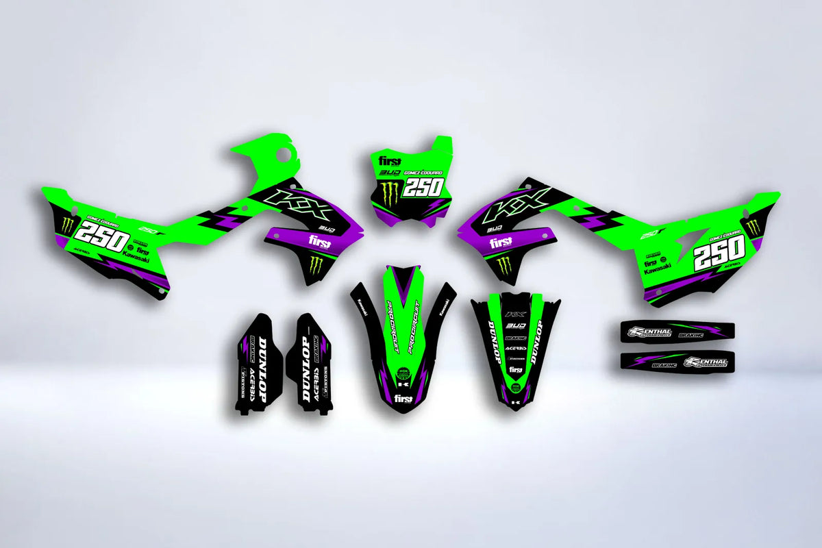Kit Déco Kawasaki KXF 250 2021-2024 & KXF 450 2019-2023 - Raxion