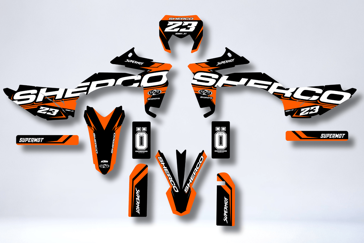 Kit Déco Sherco SE-R / SM-R 50cc - RUDE