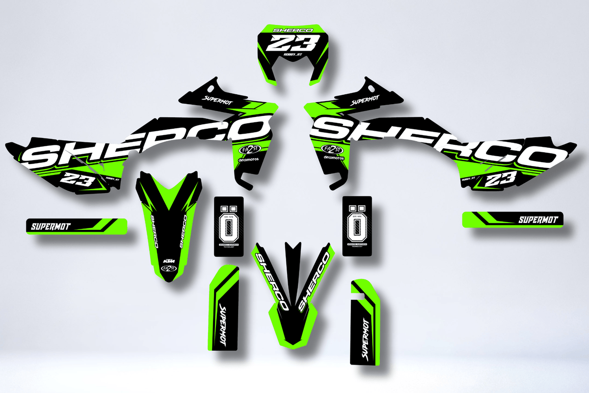 Kit Déco Sherco SE-R / SM-R 50cc - RUDE