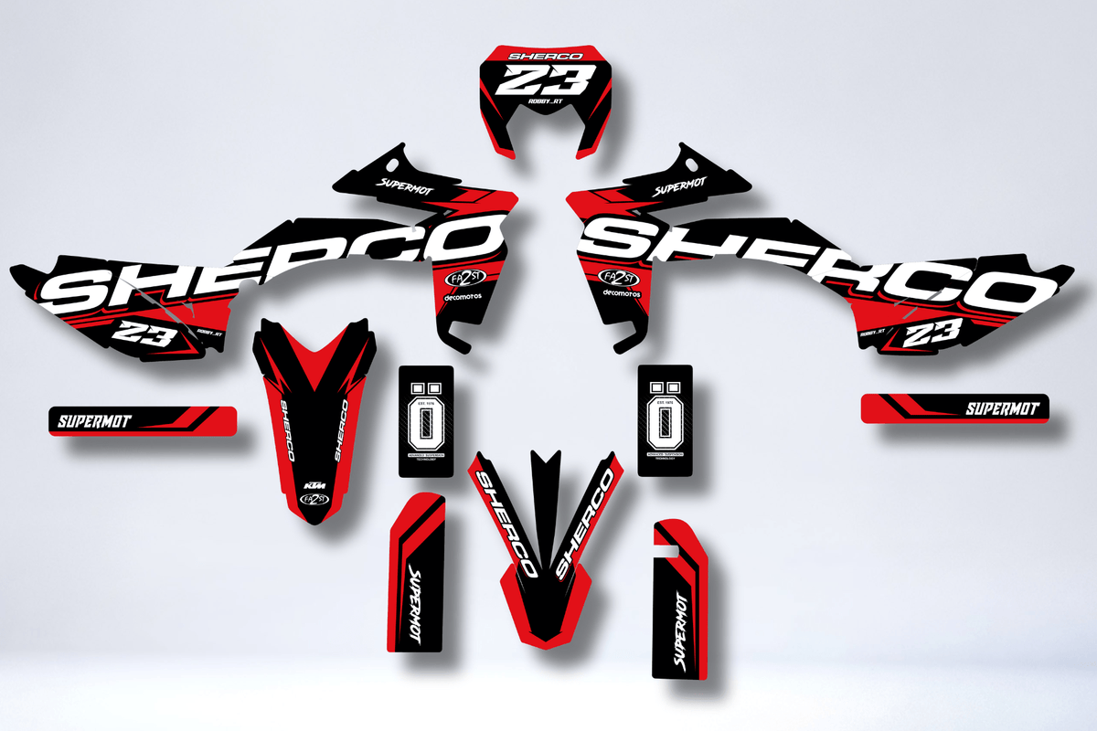 Kit Déco Sherco SE-R / SM-R 50cc - RUDE