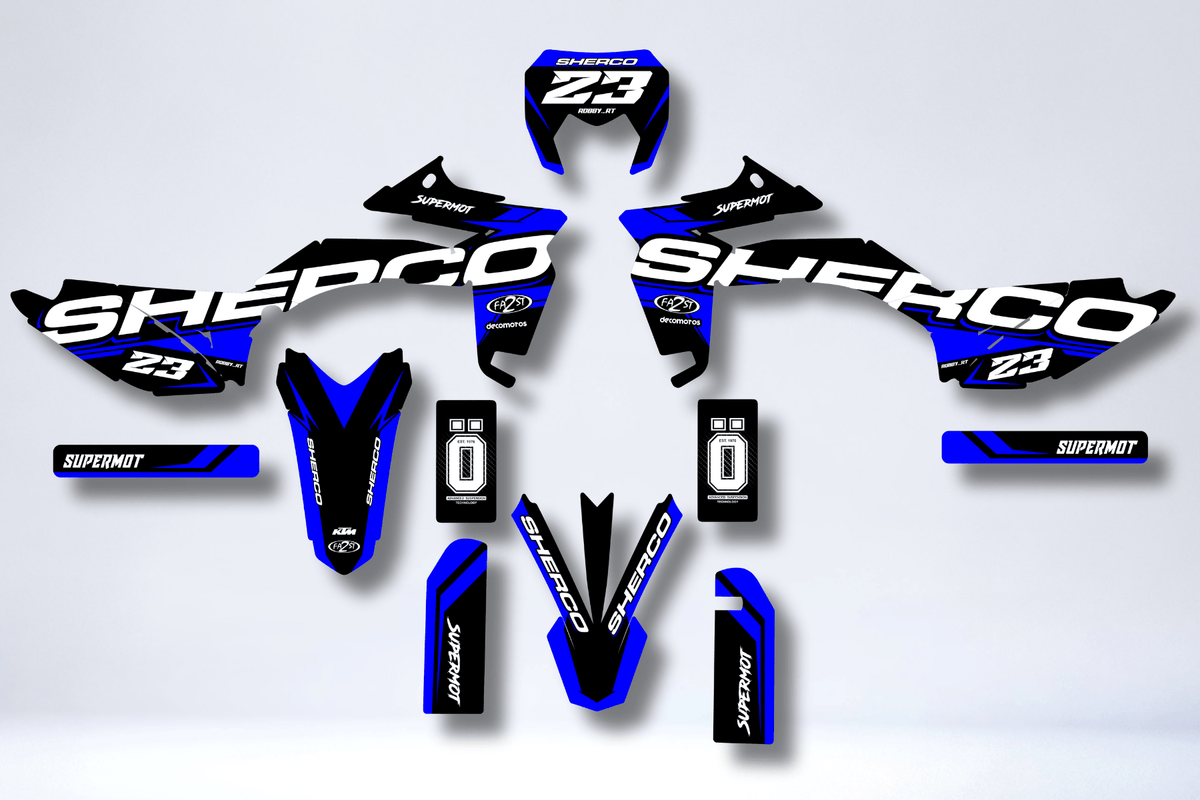 Kit Déco Sherco SE-R / SM-R 50cc - RUDE