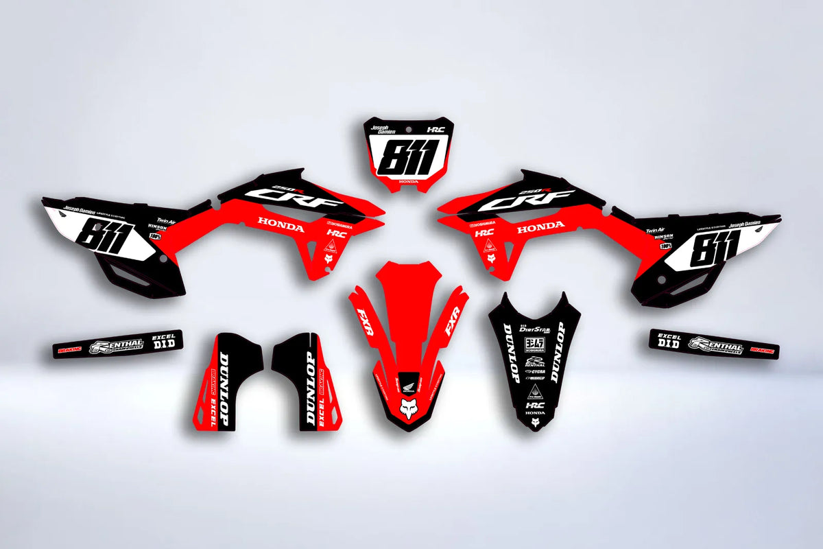 Honda CRF 250 2022-2024 & CRF 450 2021-2024 graphics kit - MUDSLR