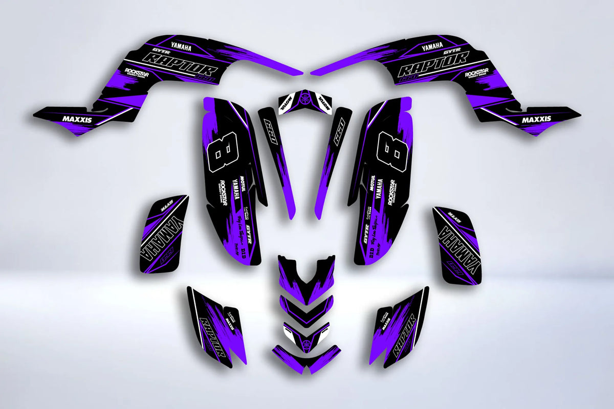 graphics kit Yamaha YFM 660 RAPTOR - SOLVYX