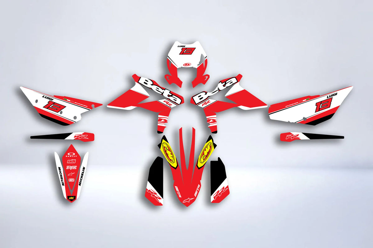 Kit Déco Beta RR 2013-2017 - RED LIGHT