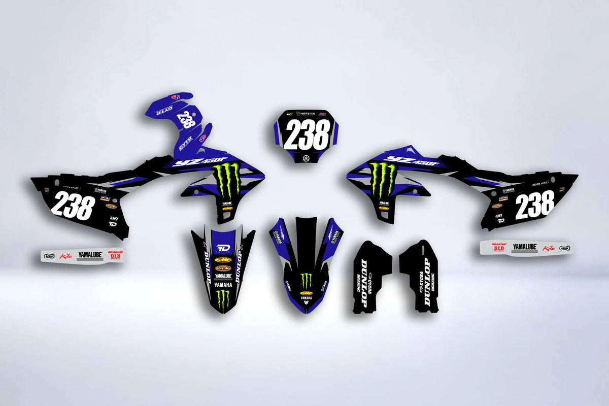 Kit Déco Yamaha YZF 250 2024-2025 & YZF 450 2023-2025 - PHORYX